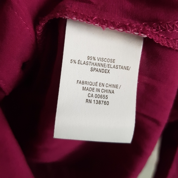 Reitmans Button Up Long Sleeve Print Blouse - Picture 4 of 6